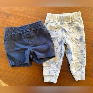 Wrangler shorts and pants. 12m